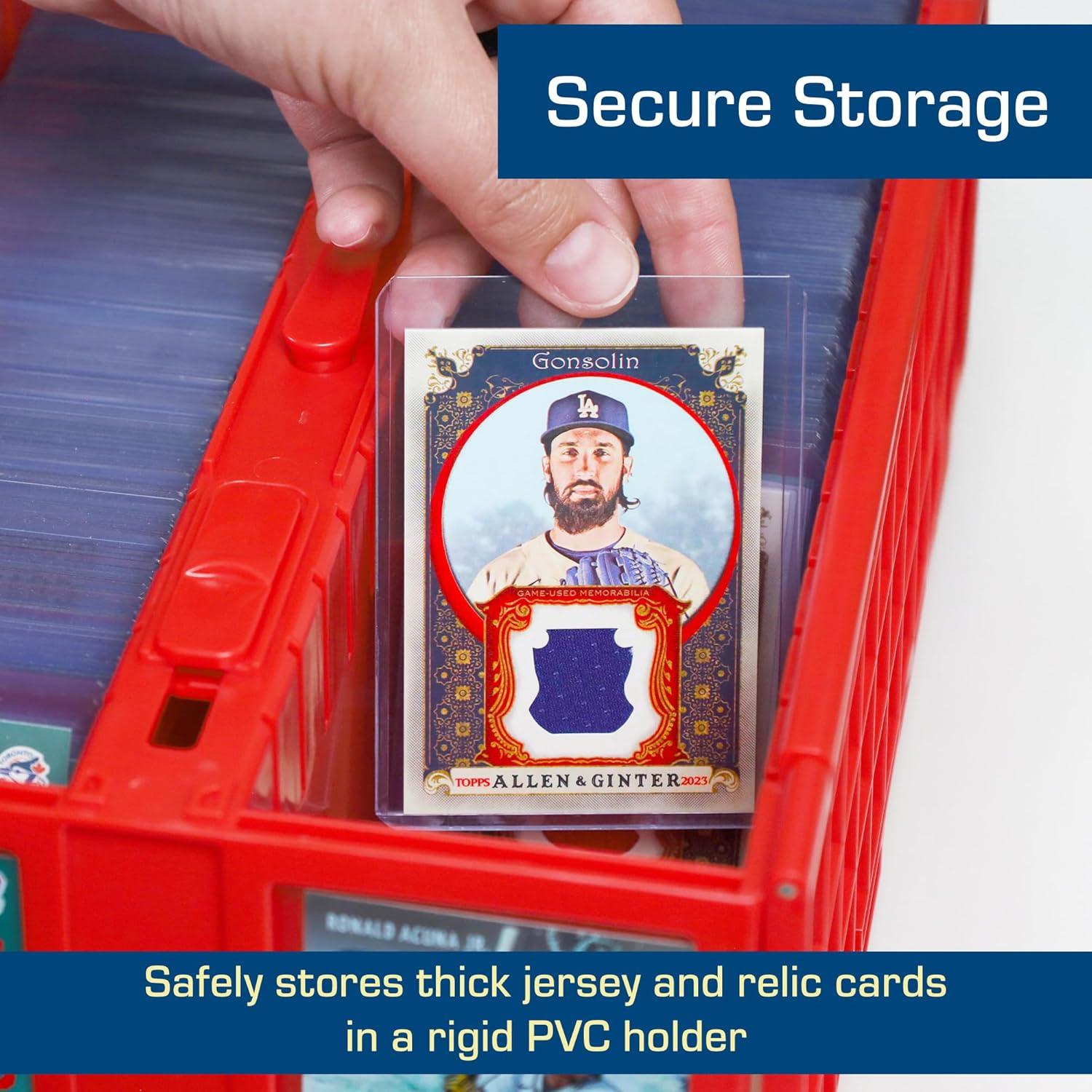 image:imageBCW 59 PT Thick Card Top Loaders Protective Thick Toploaders for Trading Cards Up to 59PT Rigid Card Toploader for Memorabilia amp Collectibles 1 Pack59 Pt 15 Mm