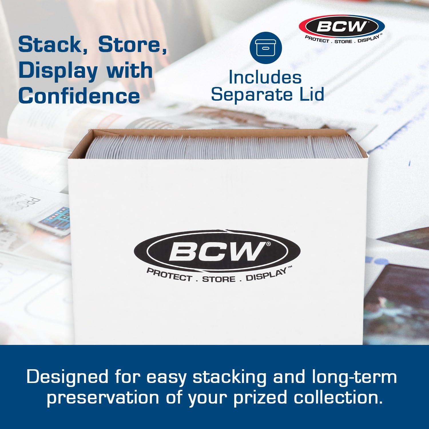 image:imageBCW MagazineDocument Storage Box 10Pack Durable Cardboard Filing BoxSingle