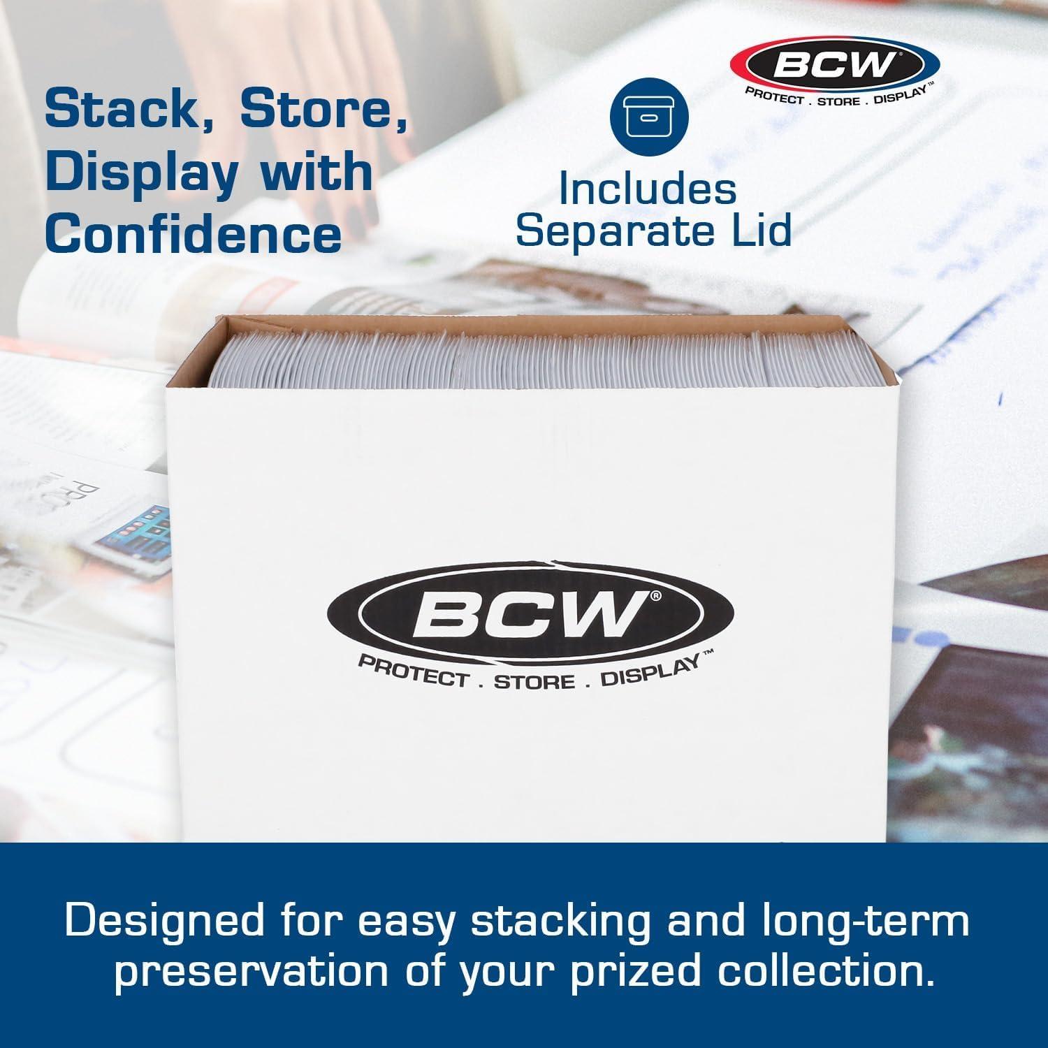 image:imageBCW MagazineDocument Storage Box 10Pack Durable Cardboard Filing BoxSingle