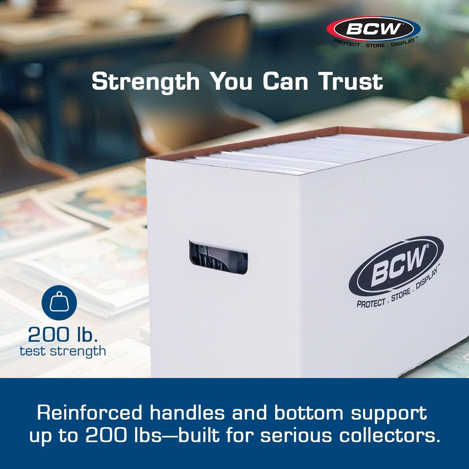 image:imageBCW MagazineDocument Storage Box 10Pack Durable Cardboard Filing BoxSingle