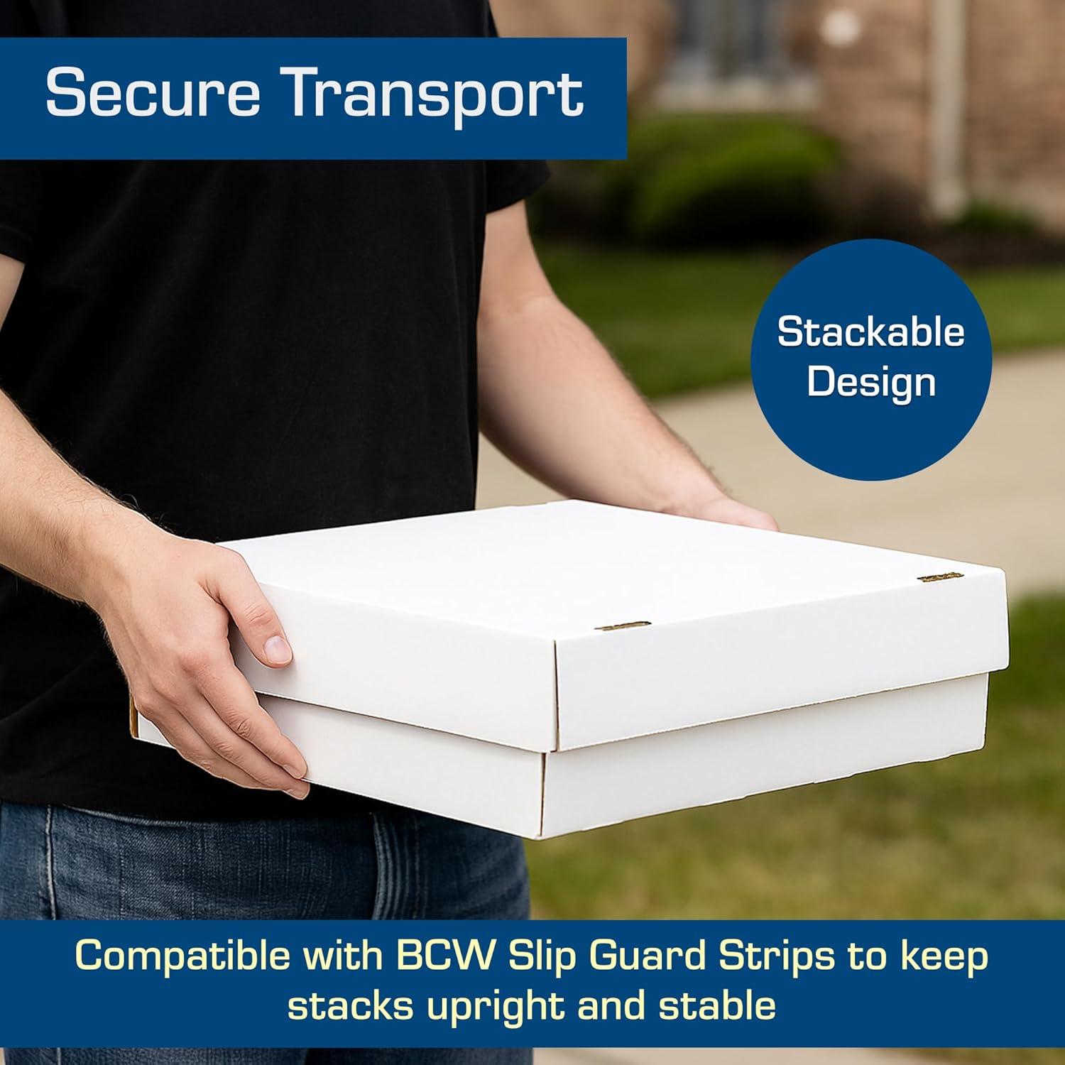 image:imageBCW Monster Box 5ct Trading Card Storage Box Holds 3200 Cards Sports amp TCG Card Organizer