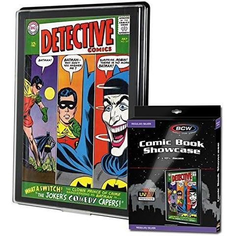 image:imageBCW Comic Frame with UV Protection  Modern Age Display Case  Comic Book Holder 1 PackSilver Age