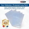 BCW 11×17 Resealable Art Print Bags | Clear Archival Sleeves for Prints, Posters & Photos | Acid-Free 11×17 Plastic Sleeves for Art Storage