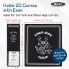 BCW 3in Comic Book Binder – 2ct | Holds Up to 20 Comics | Fits Current & Silver Age | Heavy Duty D-Ring Comic Storage | Clear Spine Pocket| Protect & Organize Your Collection(2 Pack)