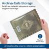 BCW Book Storage Bags – 100 Pack | 10″ x 13″ + 2″ Fold-Over Flap | Archival-Safe Polypropylene Sleeves for RPG Books, Manuals & Magazines | Crystal Clear Book Protector Bags