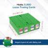 BCW Collectible Card Bin – Green | Holds 3200 Cards | Includes 4 Dividers | Storage for Pokémon, MTG & Sports Cards(4 Pack)