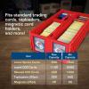 BCW Collectible Card Bin – (Single, Red) | Holds up to 1600 Cards | Plastic Storage Box for Pokémon, MTG & Sports Cards(2 Pack)
