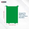 BCW Comic Bin Partitions | Exclusive Organizer for Short and Long Comic Book Bins | Notched, Tabbed, and Structurally Supportive Dividers (Green, 3 Pack)(Green)