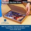 BCW Comic Book Mailers – 10 Pack | Holds 10 Bagged & Boarded or 15 Loose Comics | Shipping Boxes for Comics | Secure Packaging for Collectors & Small Businesses