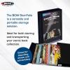 BCW Comic Book Stor-Folio – 1 Pack | Comic Book Travel Case for Current & Silver Age | Magnetic Comic Folio Carrier(3 Pack)