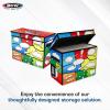 BCW Comic Foldaway | Collapsible Comic Book Storage Tote for 125-150 Comic Books | Foldable Box for Comic Books (Single, Pow!)(Single)
