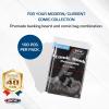 BCW Current Premade Comic Bags & Boards | Preloaded Sleeves & Backer Boards for Modern Comics (100 Pack, Non-Resealable)(100 Pack)