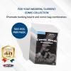 BCW Current Premade Comic Bags and Boards | Comic Book Sleeves and Backer Boards for Current/Modern Comic Books| Boards Come Pre-Loaded in Comic Bags for Protection (500, Non-Resealable)