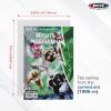 BCW Current Resealable Comic Bags & Boards | Preloaded Sleeves & Backer Boards for Modern Comics (250 Pack)(100 Pack)
