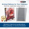 BCW Digest & Manga Polypropylene Bags – 100 Pack | Clear Acid-Free Manga & Digest Book Protector Bags with Fold-Over Flap | Archival-Safe Storage for Manga & Reader’s Digest