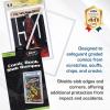 BCW Graded Comic Slab Bumpers | Translucent Comic Book Protectors | Fits Modern CGC Slabs | Durable TPE Comic Book Case | Anti-Scuff, Impact Guard for Comic Book Display | 3 Bumpers Per Pack