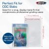 BCW Graded Mylar Comic Book Bags – 25ct | Archival Polyester Protection | Fits CGC Graded Comics | 2 Mil Thickness | 1-1/2″ Flap for Secure Closure | 9 x 14 1/4 | Clear Comic Storage