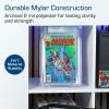 BCW Graded Mylar Comic Book Bags – 25ct | Archival Polyester Protection | Fits CGC Graded Comics | 2 Mil Thickness | 1-1/2″ Flap for Secure Closure | 9 x 14 1/4 | Clear Comic Storage