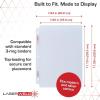 BCW LaserWeld Comic Book Sleeves | 50 Pack | 1-Pocket Pages for 3 Ring Binder | Top Loading, Crystal Clear, Acid-Free, Archival Storage(100 Pack)