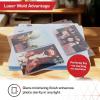 BCW Laserweld 3-Pocket 4×6 Photo Sleeves for 3 Ring Binder | Archival Photo Album Refill Pages | 100 Count(100 Pack)