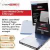 BCW Laserweld 3-Pocket 4×6 Photo Sleeves for 3 Ring Binder | Archival Photo Album Refill Pages | 100 Count(50 Pack)