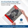 BCW Life Magazine Bags | Crystal Clear Polypropylene | Acid-Free Archival Quality | Protect and Store Collectible Life Magazines | Exterior 11 1/8 x 14 1/4 (Non-Resealable, 200 Pack)(100 Pack)