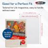 BCW Life Magazine Bags | Crystal Clear Polypropylene | Acid-Free Archival Quality | Protect and Store Collectible Life Magazines | Exterior 11 1/8 x 14 1/4 (Non-Resealable, 200 Pack)(200 Pack)