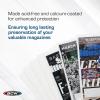 BCW Magazine Backing Boards 8.5 x 11 – 200 Pack | Acid-Free for Archival Storage, Fabric Crafts & Mailing Protection | Precision Cut Magazine Backer Boards