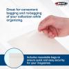 BCW Magazine Bags and Boards – (25 Pack) | Premade Resealable Magazine Protectors | Standard Size 8 ¾” x 11 ⅛” | Magazine Sleeves and Boards Pre-Loaded for Storage and Display(500)