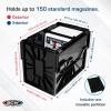 BCW Magazine Document & Comic Book Storage Bins | Durable Magazine Bin | Magazine Storage Box for Sorting and Organizing | Heavy Duty & Stackable Plastic – Fits all Comics (2 Pack)(5 Pack)