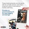 BCW Modern Comic Backing Boards – 100 Pack | Certified Acid-Free, Lab-Tested Archival Quality Comic Book Boards | Ideal for Comic Book Storage and Preservation(200 Pack)