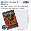 BCW Regular Backing Boards | 200 Count Each | Acid-Free Storage Solution for Comic Collectors | Protection and Display for Comic Books(200 Pack)