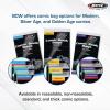 BCW Resealable Golden Age Comic Bags – 1000 Pack | Crystal Clear, Acid-Free Protection, Polypropylene Sleeves | Comic Bags for Secure Storage of Standard Golden Comics Collection