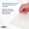 BCW Resealable Magazine Bags – 3 Pack of 300 | Acid-Free, Clear Polypropylene Sleeves for Archival-Quality Storage of Collectible Magazines | Protect and Showcase Your Valuable Comic Book Collection
