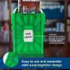 BCW Short Comic Book Bin | Holds 150 Comics | Stackable Plastic Storage | Acid-Free Organizer | Green, Single(Single)