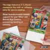 BCW Silver Age Comic Bags and Boards Combo (200 Ct) | 200 Backing Boards + 200 Resealable Comic Bags | Archival Protection for Silver Age Comics(200 Pack)