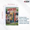 BCW Silver Age Comic Mylar Archival Bags – 4 MIL | Archival Polyester Mylar Comic Book Bags | Fits Silver Age Comics | 25 Pack | 1.5” Fold-Over Flap(2 Mil)