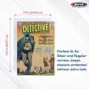 BCW Silver Age Comic Mylar Archival Bags – 4 MIL | Archival Polyester Mylar Comic Book Bags | Fits Silver Age Comics | 25 Pack | 1.5” Fold-Over Flap(4 Mil)