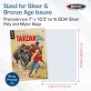BCW Silver Comic Book Backing Boards 7″ x 10.5″ – 300 Pack | Certified Acid-Free | Comic Book Boards for Fabric Storage & Silver Age Comic(300 Pack)