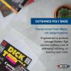BCW Thick Golden Age Comic Bags – 100 ct | Crystal Clear, Acid-Free Protection, Polypropylene Sleeves | Comic Bags for Secure Storage of Standard Golden Comics Collection(Mylar)
