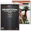 BCW Thick Magazine Bags and Backing Boards Combo Pack – 100 Each | Archival Clear Polypropylene Bags | Acid-Free Precision Cut Boards | Collectible Preservation Supplies | Magazine Storage