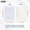 BCW Thick Resealable Silver/Regular Comic Bags & BCW Silver Comic Backing Boards | Acid-Free Storage for Comics | Comic Book Sleeves and Boards | 100 Bags & 100 Boards