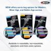 BCW Thick Silver Age Comic Bags – 100 ct | Archival Quality, Acid-Free Protection for Silver Age Comic Books | 7 1/4 x 10 1/2 inches Comic Collection Storage Comic Books Bags