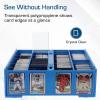 BCW Translucent Card Partitions – 12 Pack | Frosted Plastic Card Dividers for Card Bins & 6 Drawer Catalog | Trading Card Storage Organizer | Durable Card Box Dividers