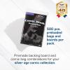 Premium Silver Age Comic Premade Resealable Bags with Backer Boards | 7 ⅛” x 10 ½” | Pre-Loaded & Archival Comic Sleeves and Boards | Crystal Clear Storage for Collectors (500, Non-Resealable)