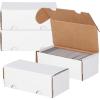 BCW 400-Count Trading Card Storage Box | Baseball Card Storage Box for Sports Cards | Cardboard Organizer for Football, Basketball & More – 4 Pack(4 Pack)