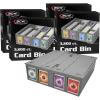 BCW Collectible Card Bin (4-Pack, Gray) | Holds 3200 Cards Each | Includes 4 Dividers Per Bin | Storage for Pokémon, MTG & Sports Cards(4 Pack)