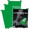 BCW Comic Bin Partitions | Exclusive Organizer for Short and Long Comic Book Bins | Notched, Tabbed, and Structurally Supportive Dividers (Green, 3 Pack)(Green)