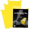 BCW Comic Bin Partitions | Exclusive Organizer for Short and Long Comic Book Bins | Notched, Tabbed, and Structurally Supportive Dividers (Green, 3 Pack)(Yellow)