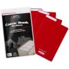 BCW Comic Dividers – 25 Pack | Archival Polyethylene Plastic Dividers | Organize Comics Efficiently in Storage Boxes | Write-On Index Tab (Red)(Red)